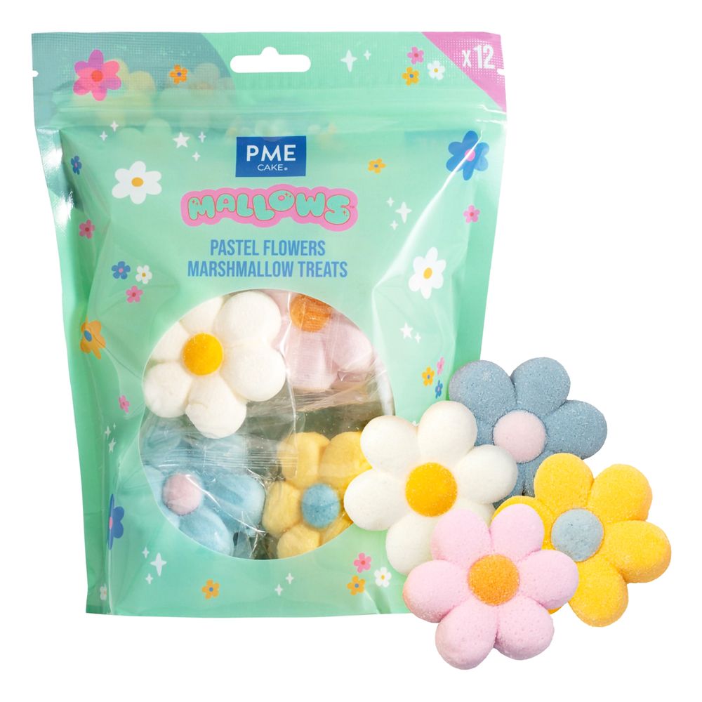 PME Mallows Marshmallow Treats Kukkavaahtokarkit