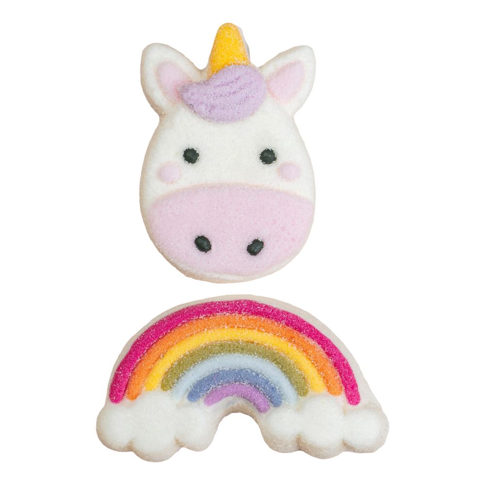 PME Mallows Marshmallow Treats Unicorn -vaahtokarkkikoristeet