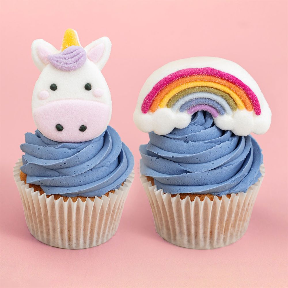PME Mallows Marshmallow Treats Unicorn -vaahtokarkkikoristeet