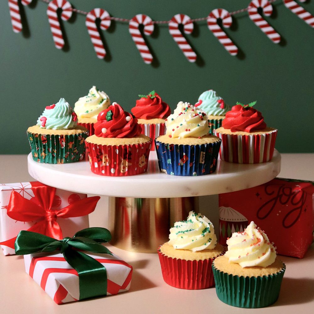 PME Muffinsformer med Folie Julmotiv Mix