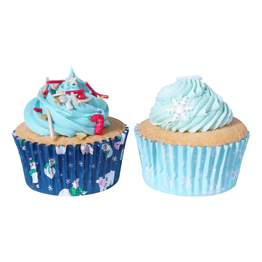 PME Muffinsforme med folie Snemænd