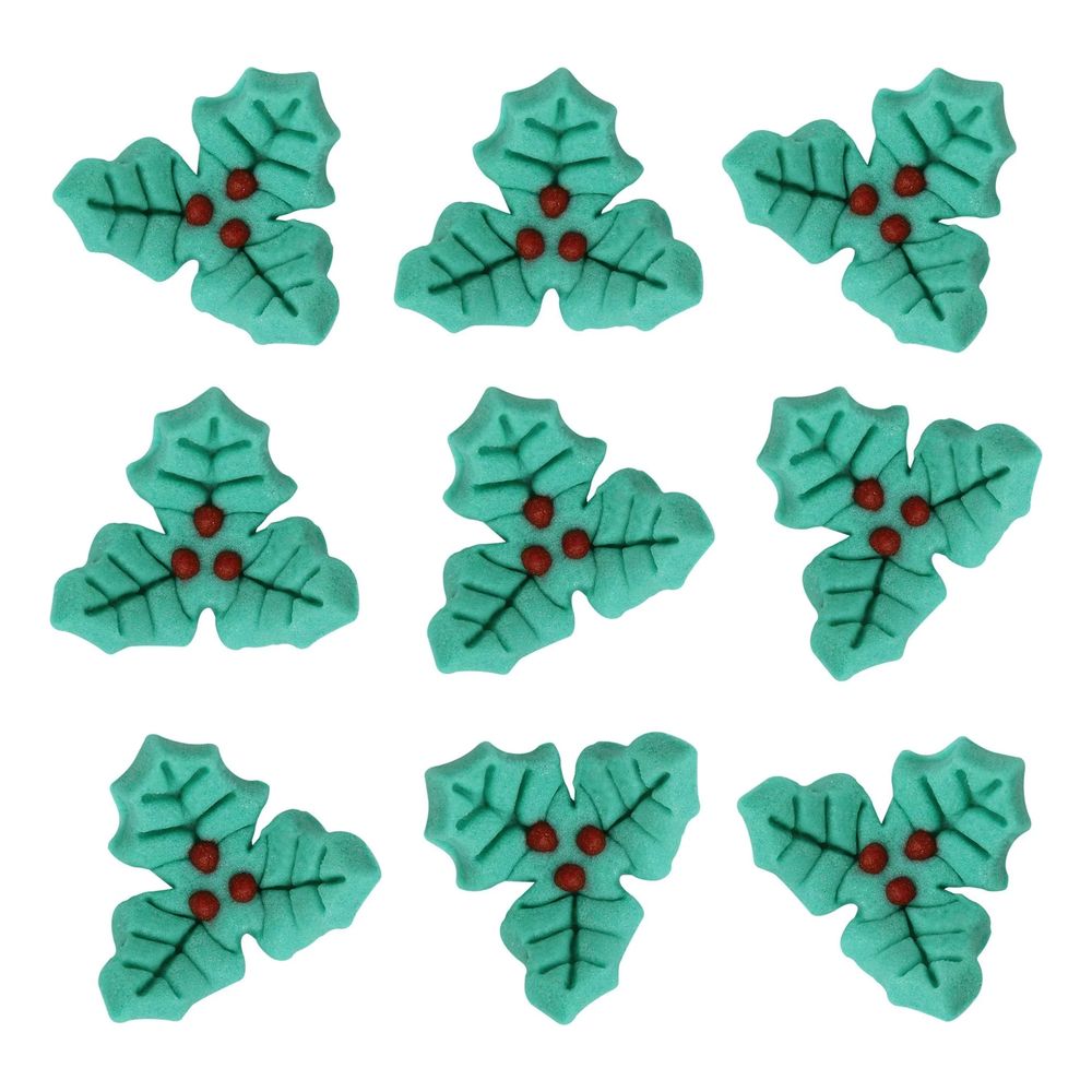 PME Sukkurfigurer Kristtornblad