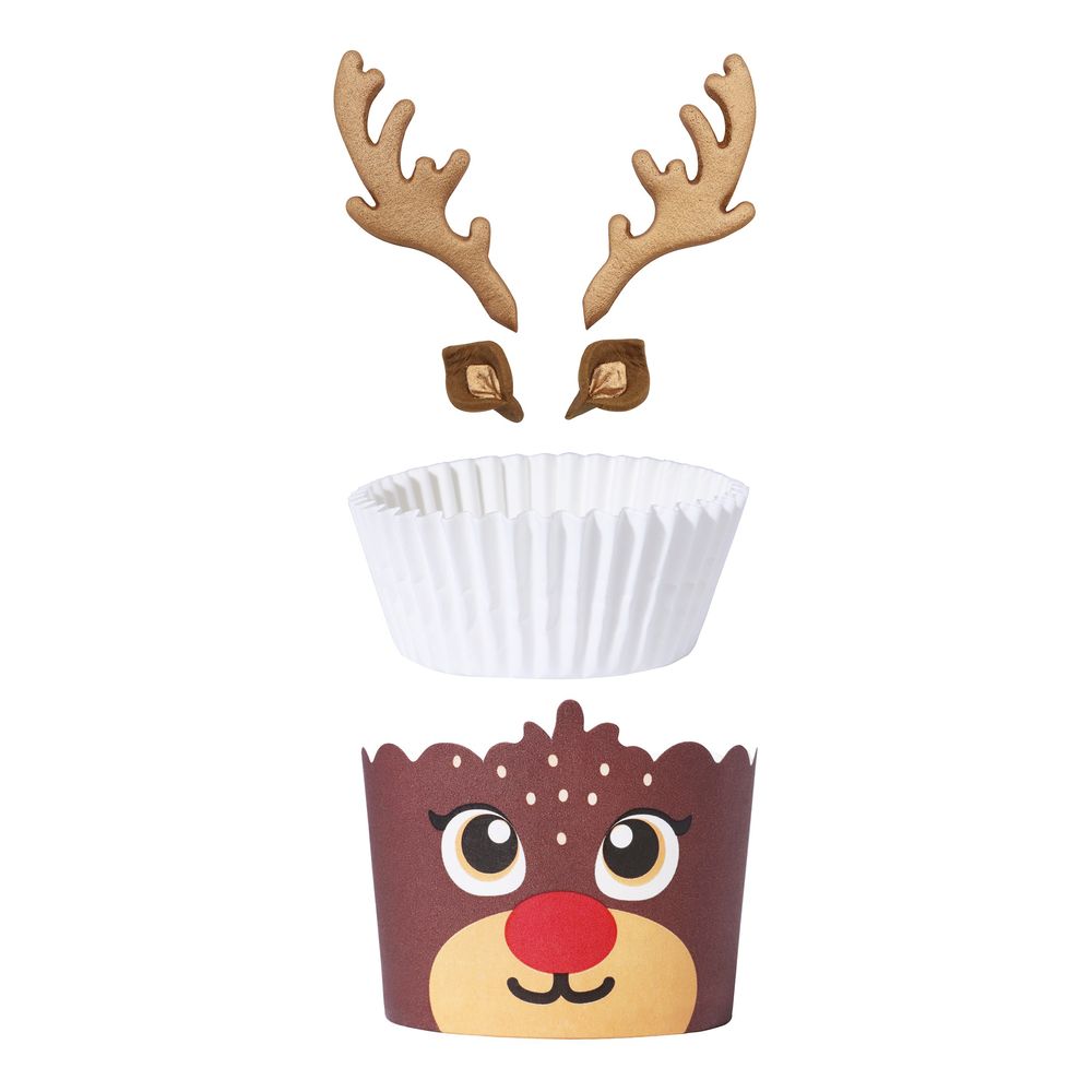 PME Sukkefigurer Rensdyr Cupcake Kit