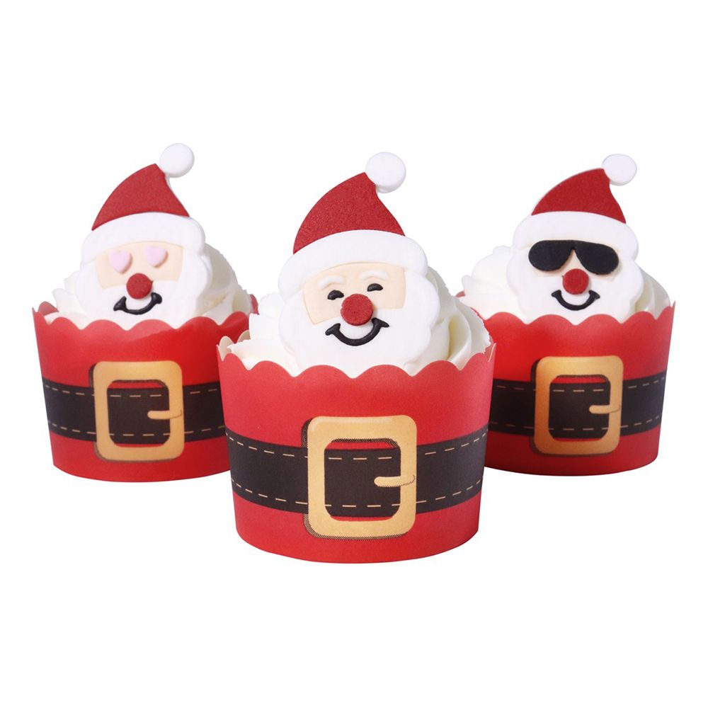 PME Sukkerskikkelser Julemands Cupcake Kit