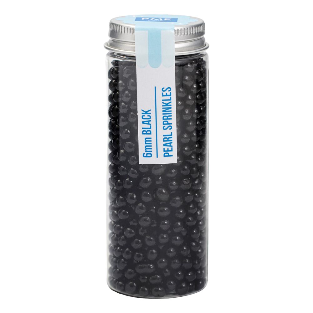 PME Strøssel Perler Store Sorte