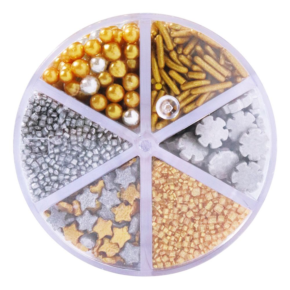 PME Krymmelmix Guld/Sølv Sparkle