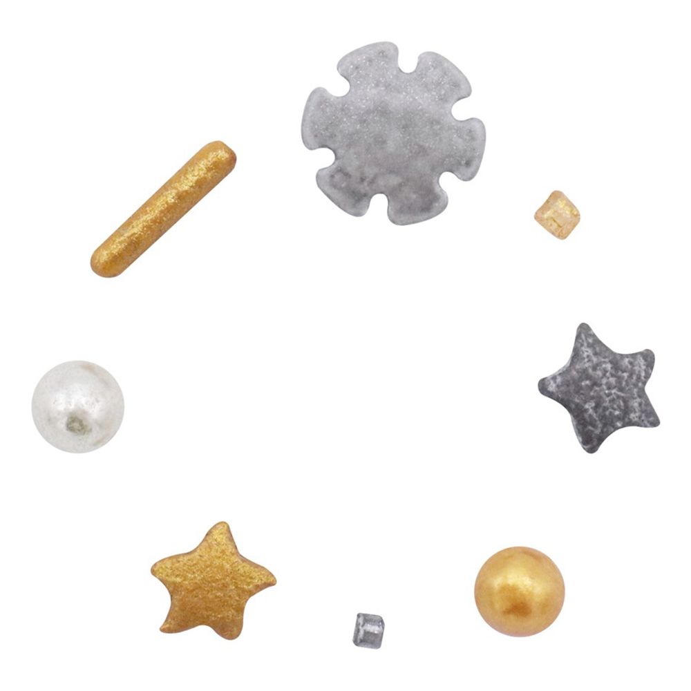 PME Krymmelmix Guld/Sølv Sparkle