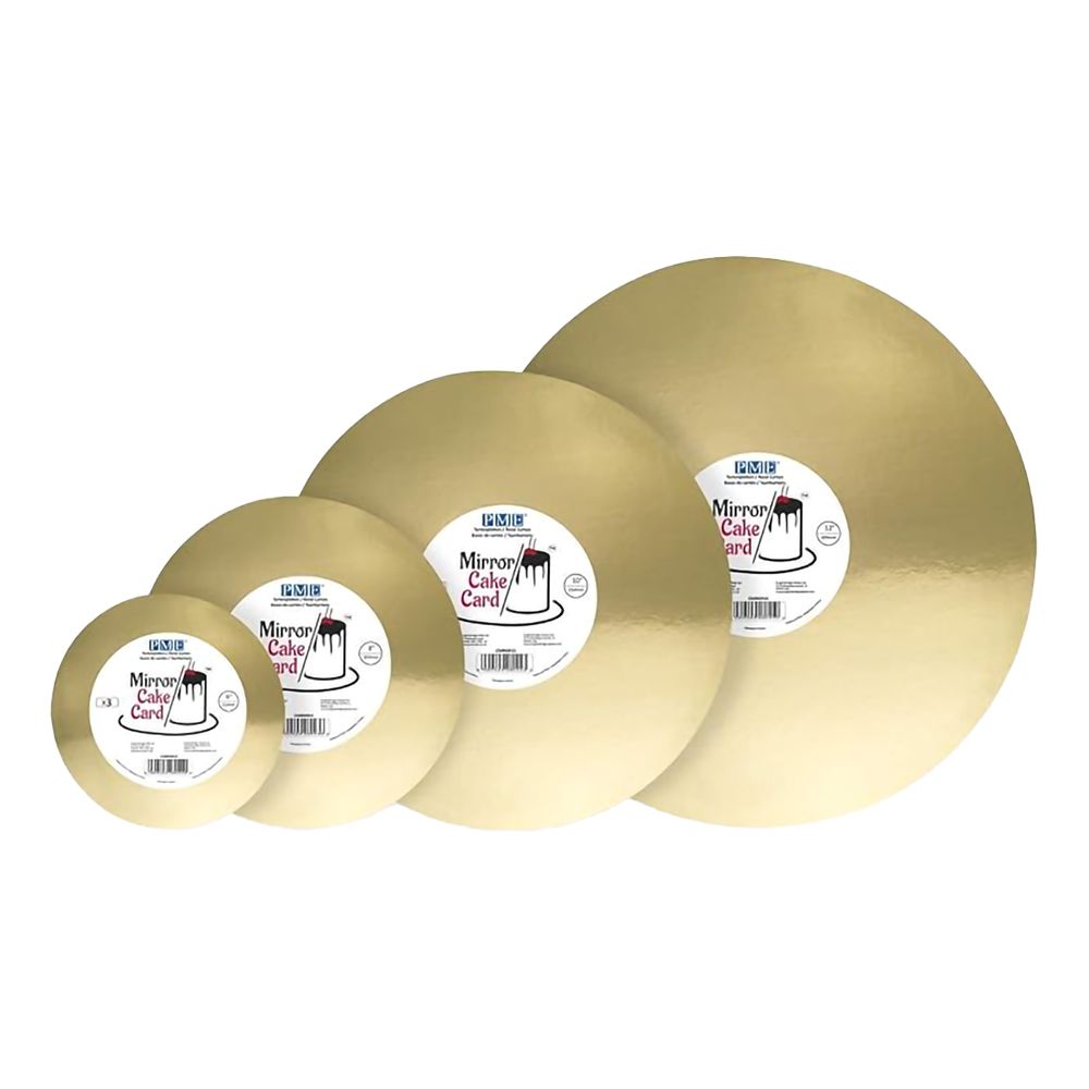 PME Kagefad Rundt Guld Metallic