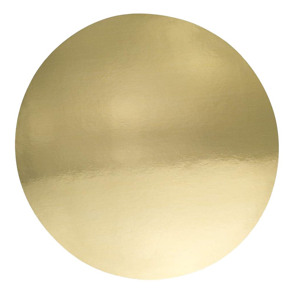 PME Kagefad Rundt Guld Metallic