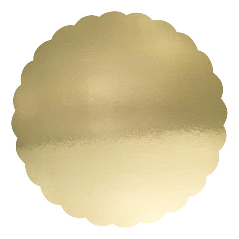PME Kagefad Scallop Guld Metallic