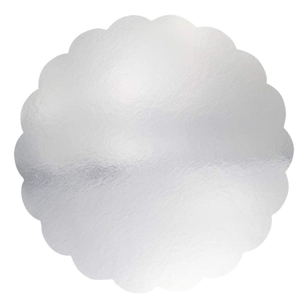 PME Kakebrett Scallop Sølv Metallic