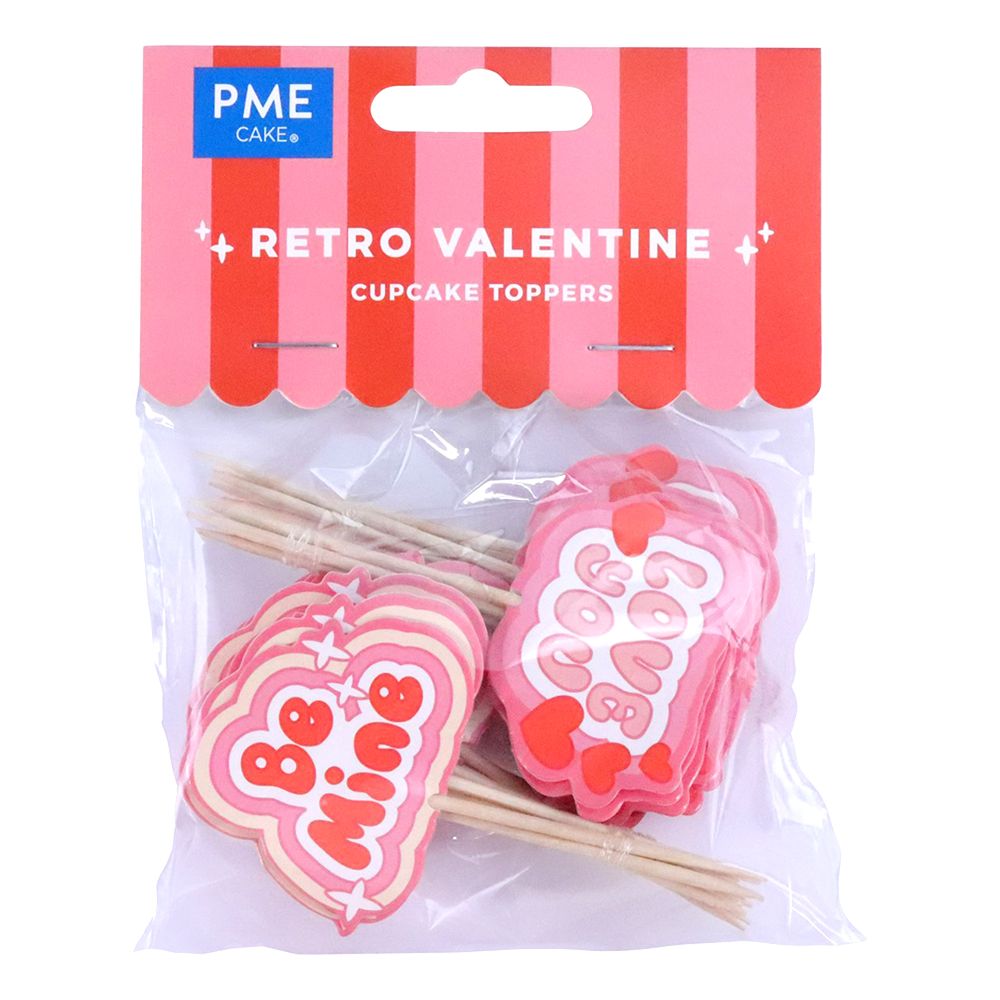PME Kakedekorasjoner Retro Valentine