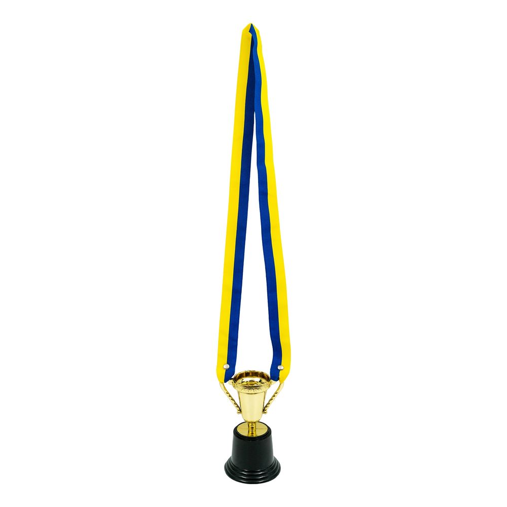 Minipokal Gull med Sverige-bånd