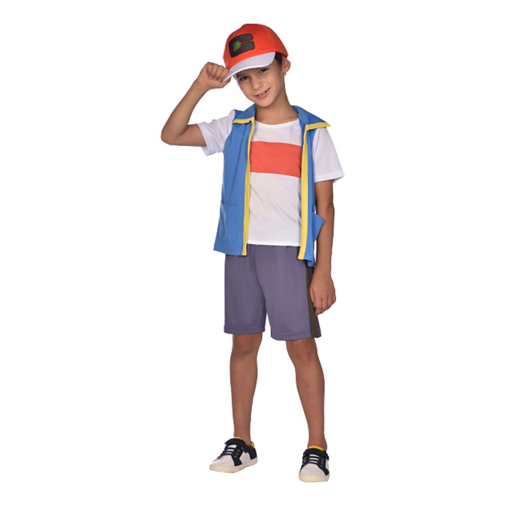 Pokemon Ash Børnekostume