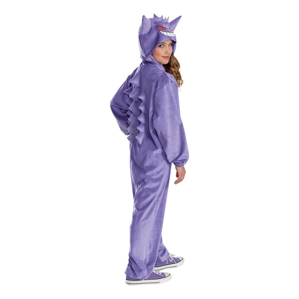 Pokémon™ Gengar Onesie Deluxe Lasten Naamiaisasu