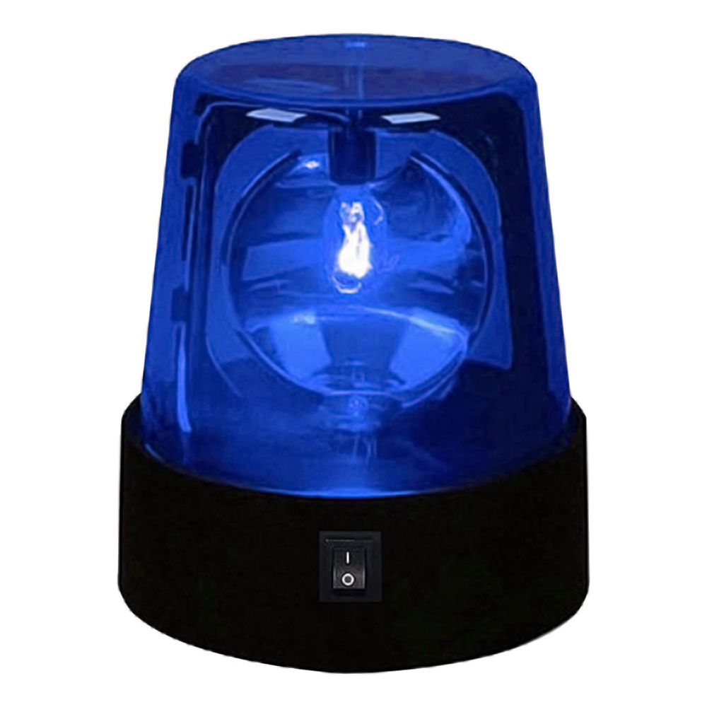 Police Siren Disco Lamp - Blue
