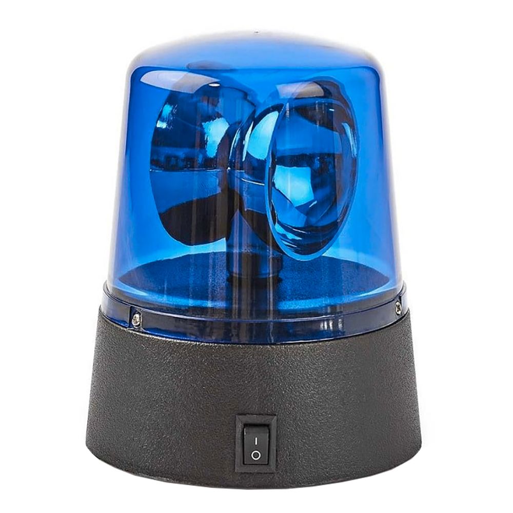 Police Siren Disco Lamp - Blue