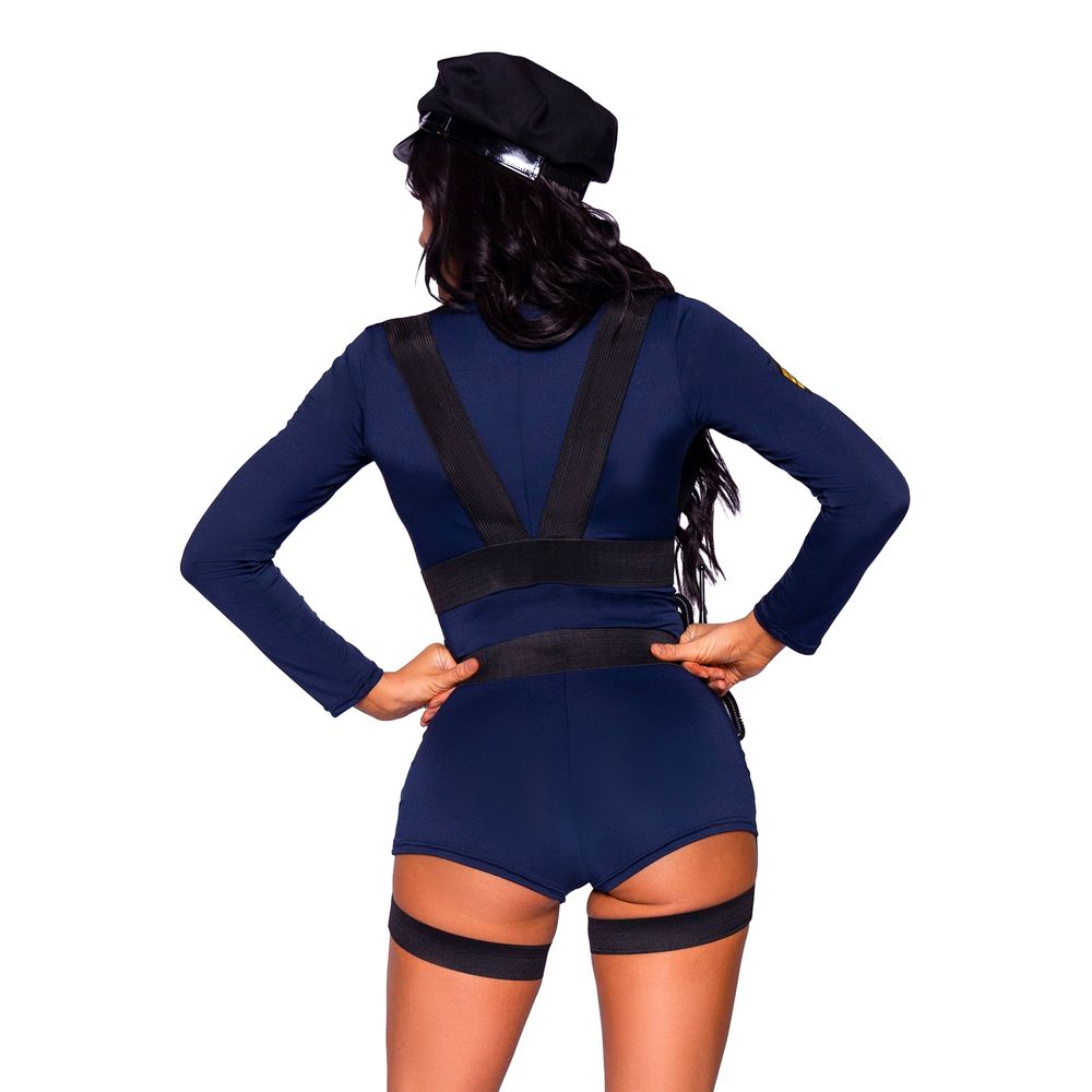 Het Polis Deluxe Maskeraddräkt