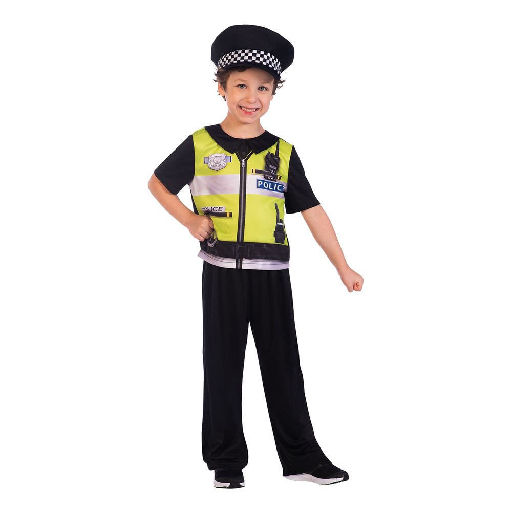 Poliisi Liivillä Lasten Naamiaisasu