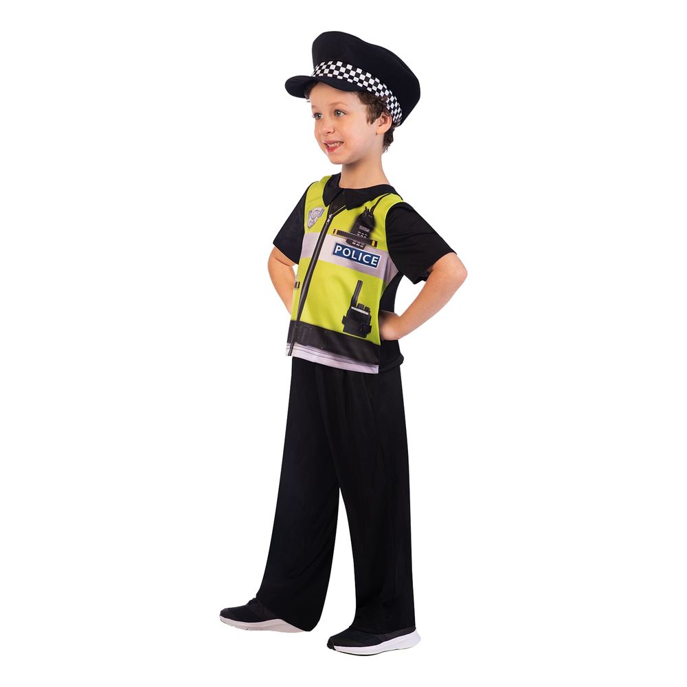 Poliisi Liivillä Lasten Naamiaisasu