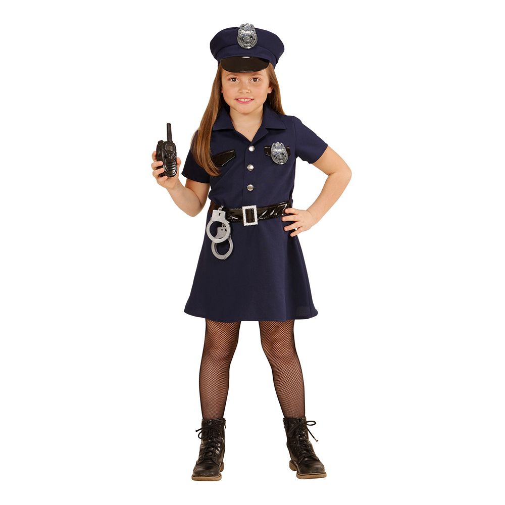 Poliisimekko Lasten Naamiaisasu