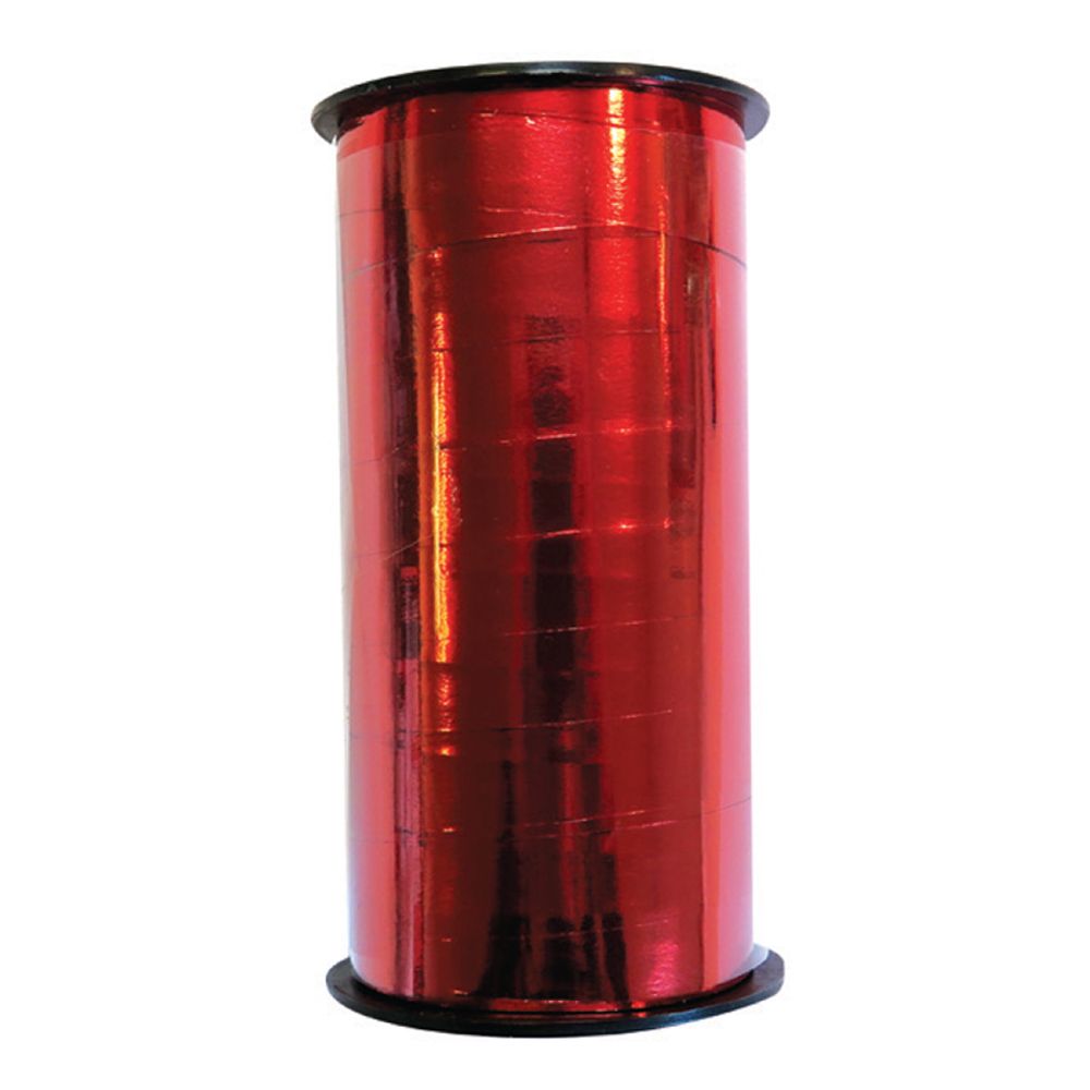Gavebånd Rødt Metallic