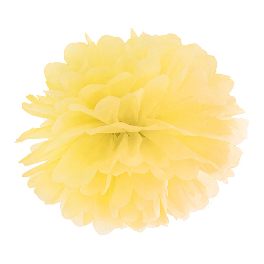 Pom Pom Keltainen Riippuva Koriste