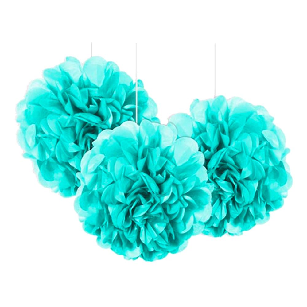 Pom Pom Mini Vaaleansininen Riippuva Koriste