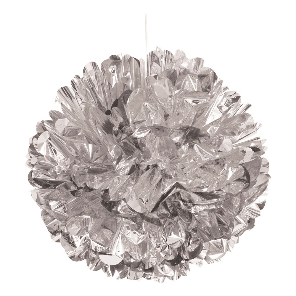 Pom Pom Silver Metallic Dekorasjon