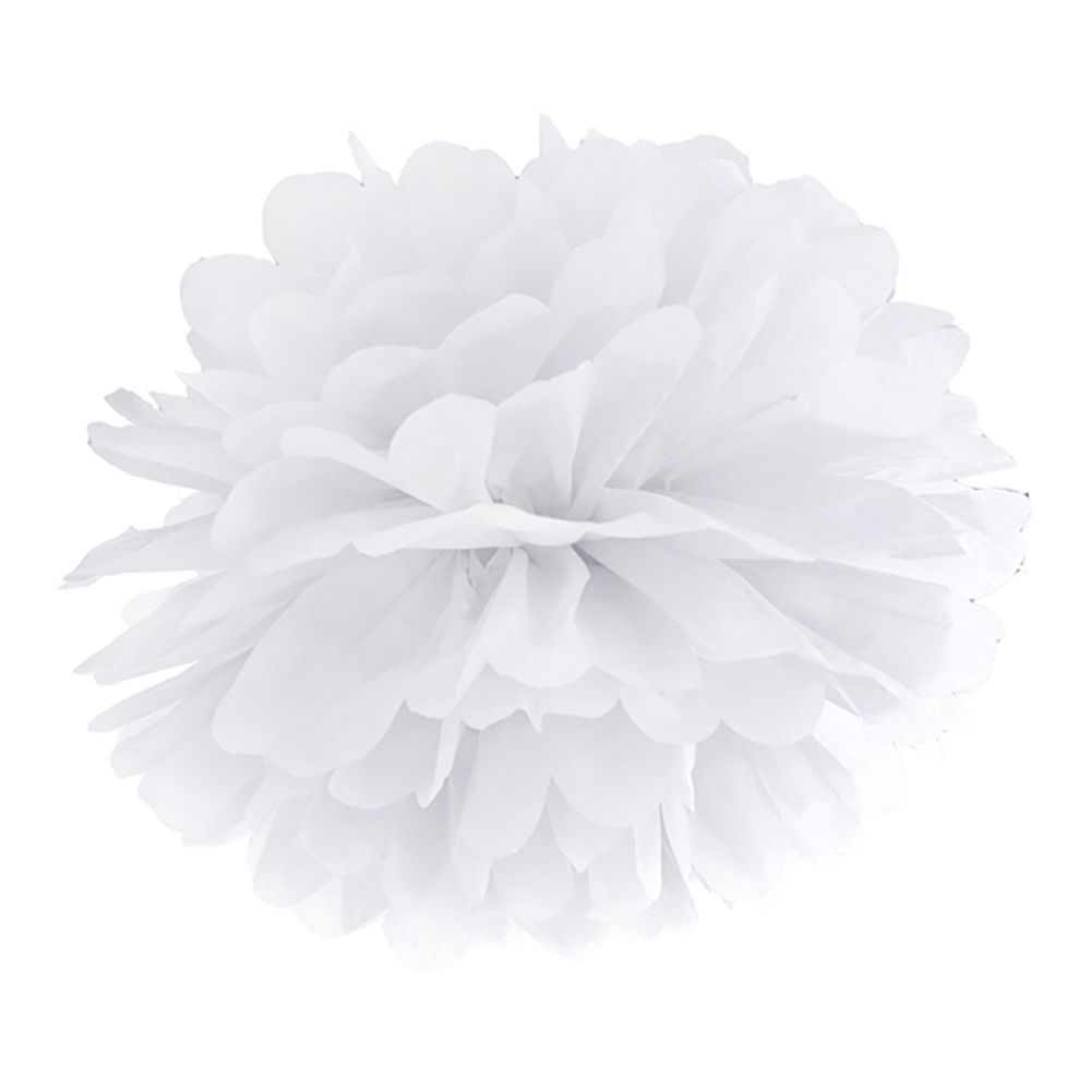 Pom Pom Valkoinen Riippuva Koriste