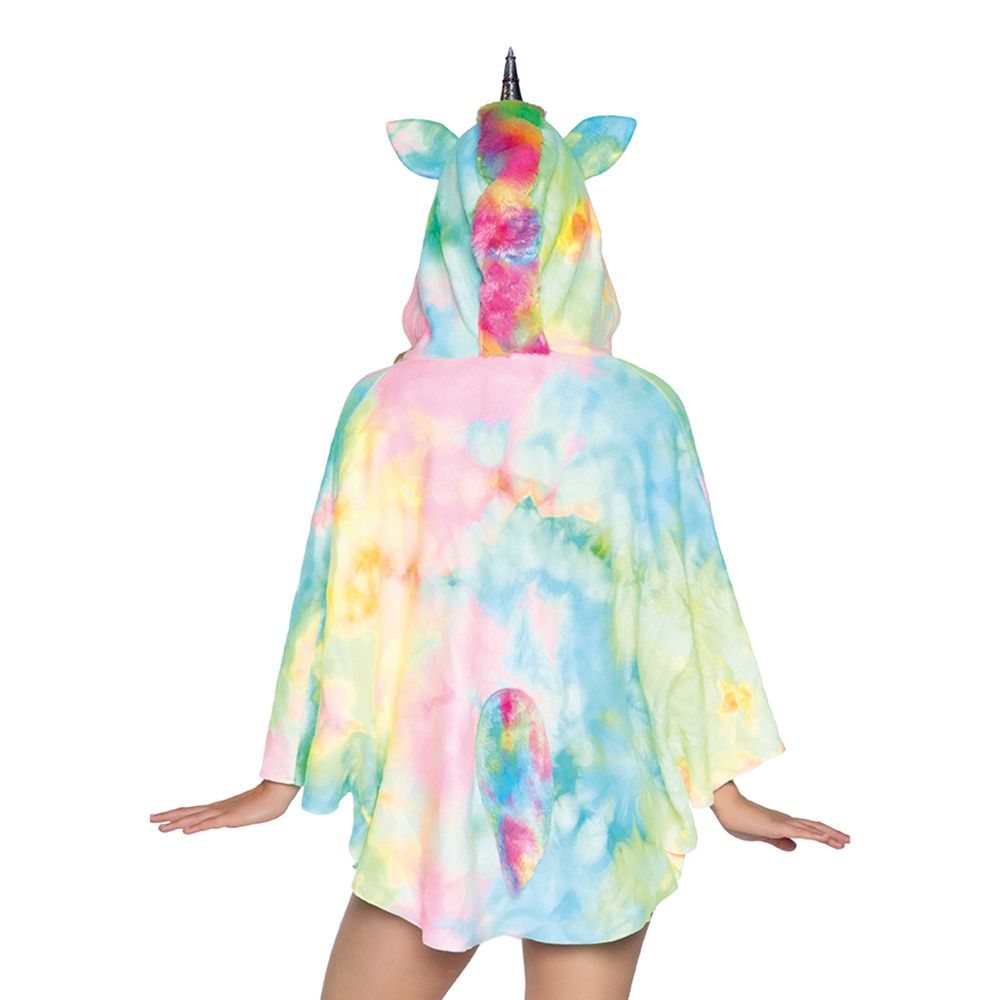 Poncho Yksisarvinen Hupulla Deluxe