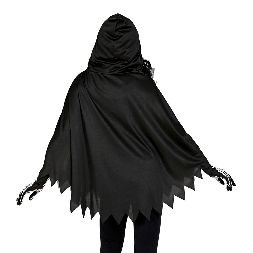 Poncho Svart Skelett