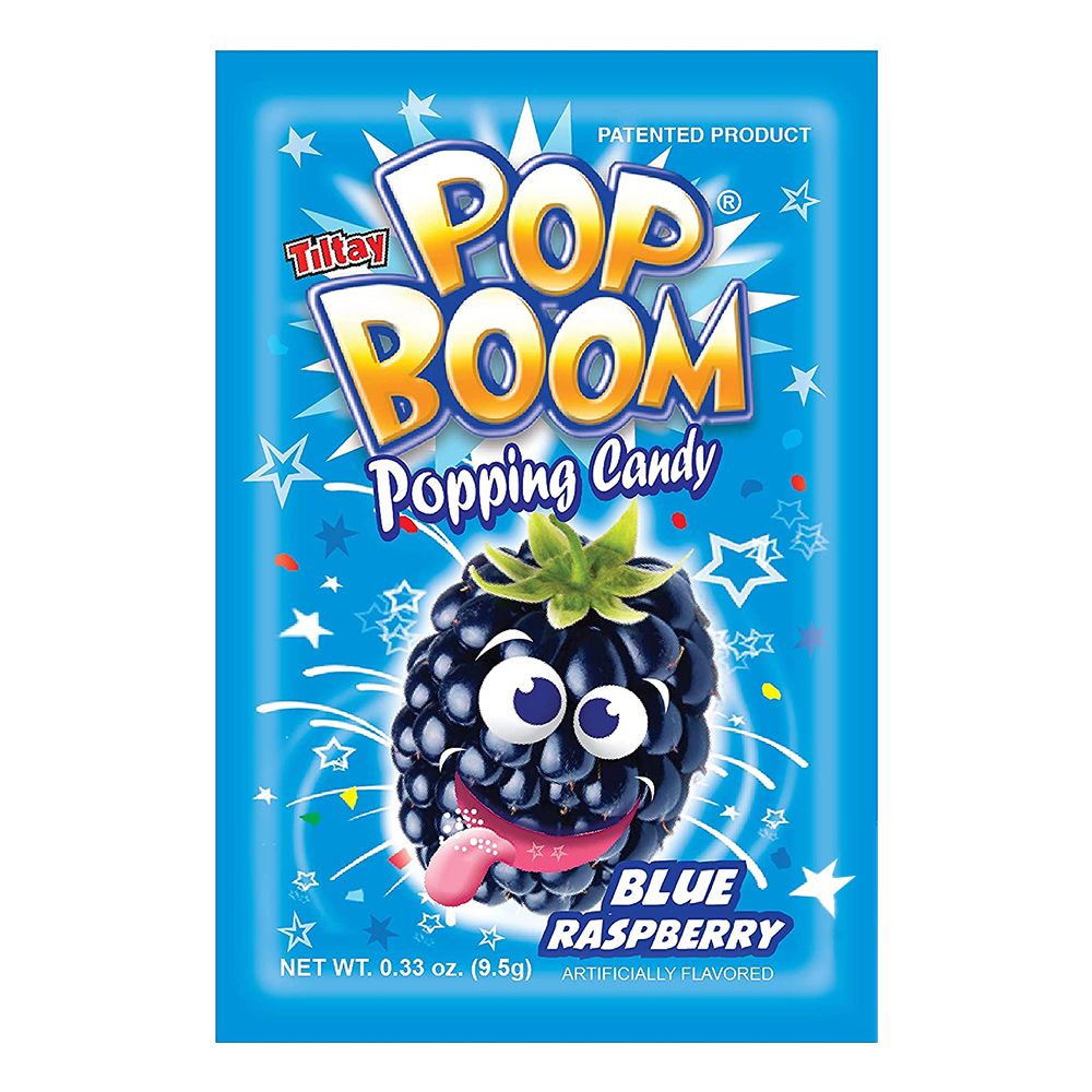 Pop Boom Blue Raspberry