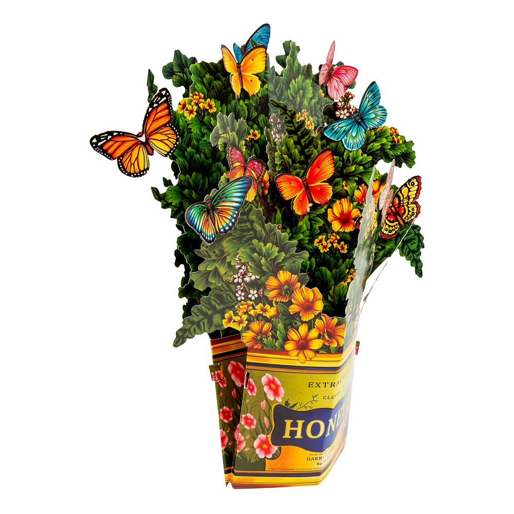 Pop Up-kort Blommor
