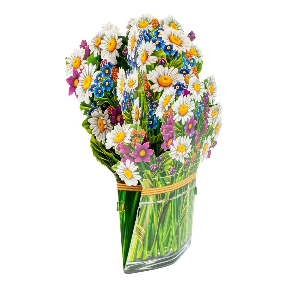 Pop Up-kort Blommor