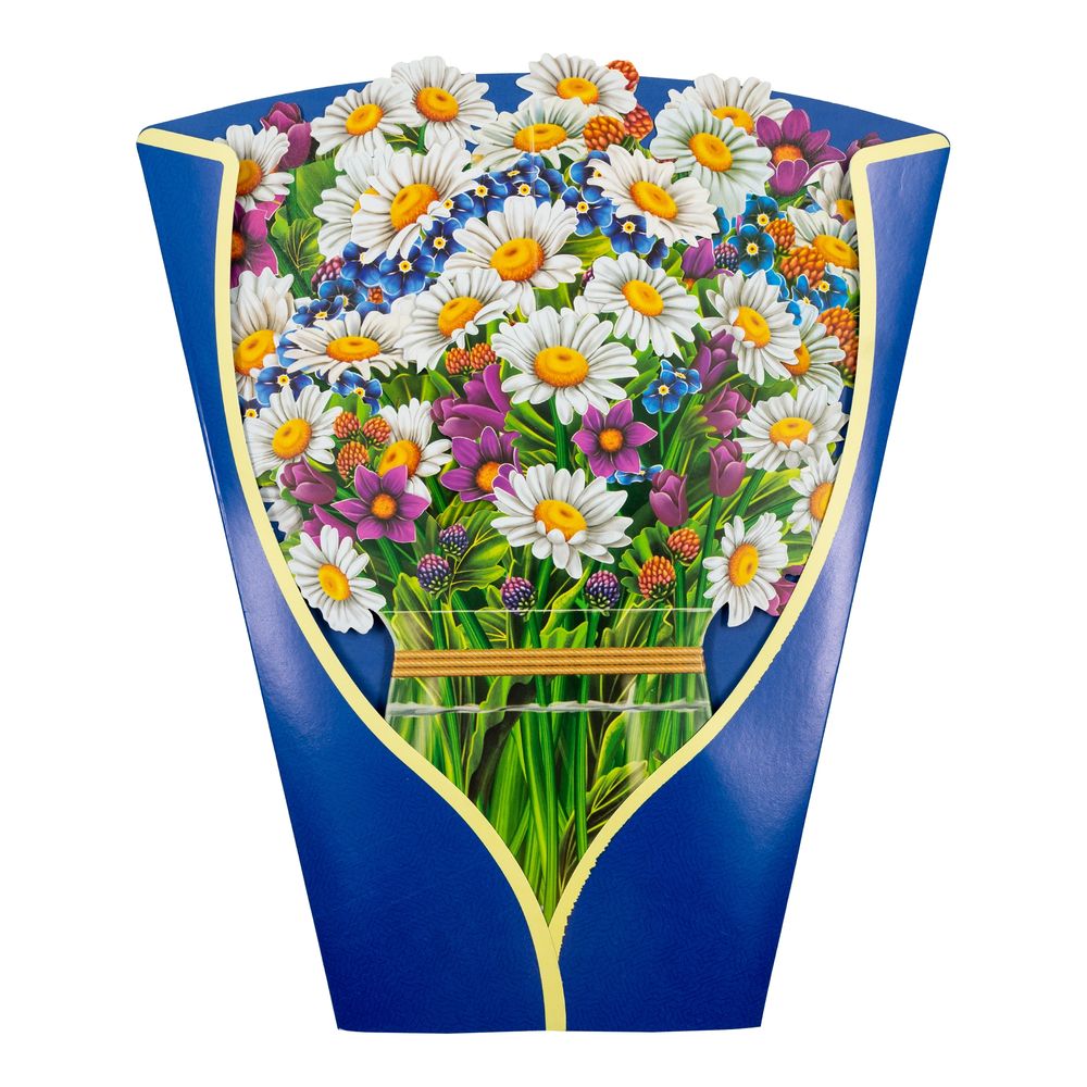 Pop Up-kort Blommor