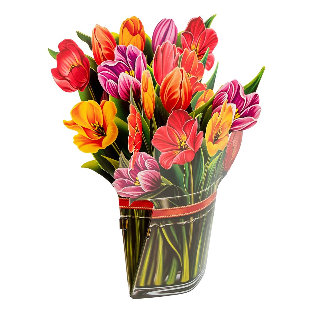 Pop Up-kort Blommor