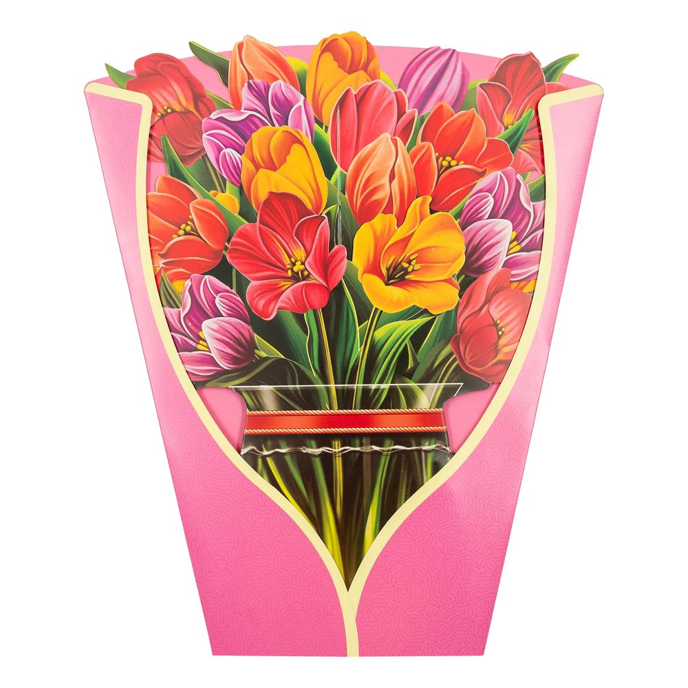 Pop Up-kort Blommor