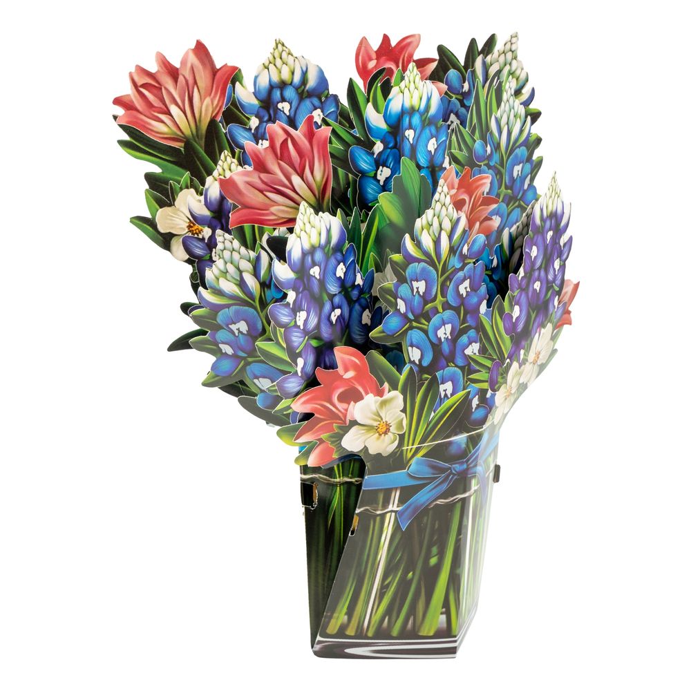 Pop Up-kort Blommor