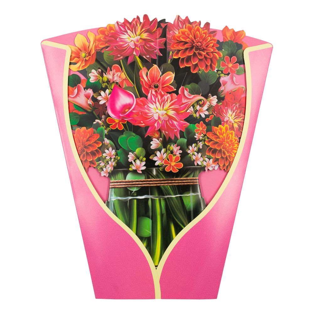 Pop Up-kort Blommor
