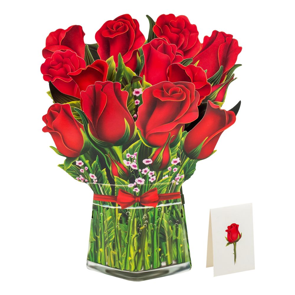 Pop Up-kort Blommor