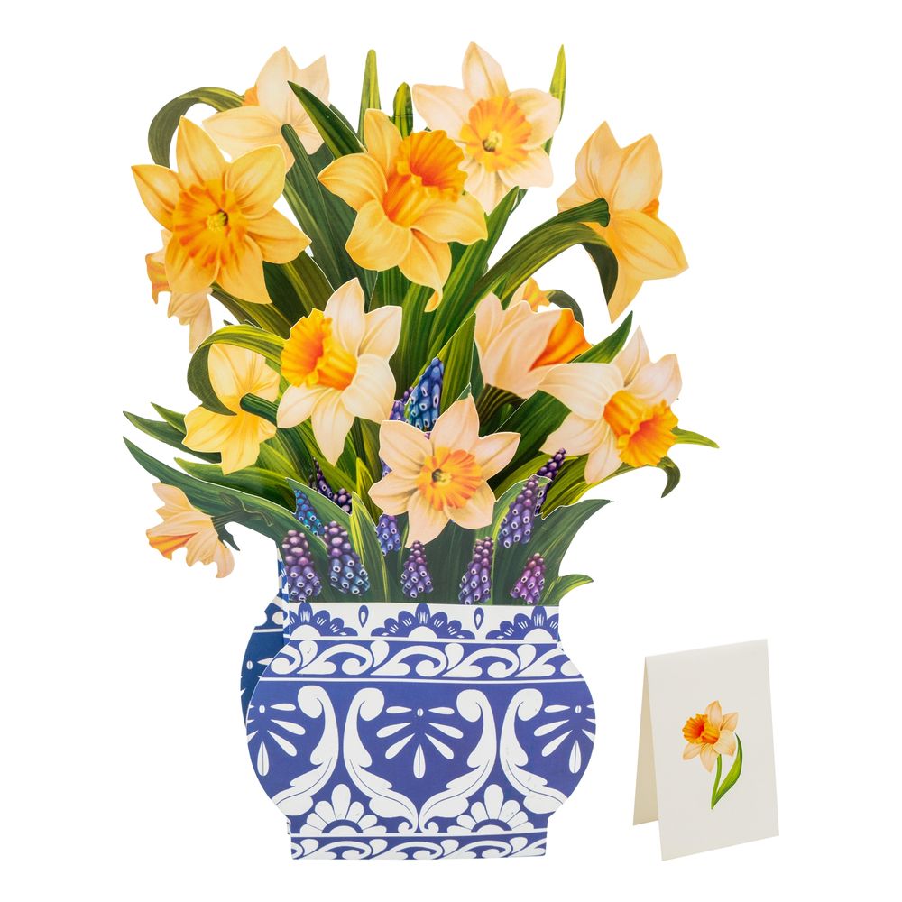 Pop Up-kort Blommor