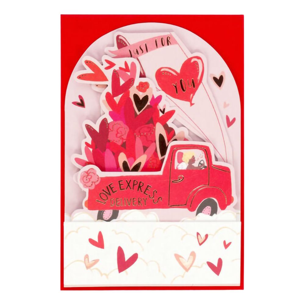 Pop Up-kort Love Express