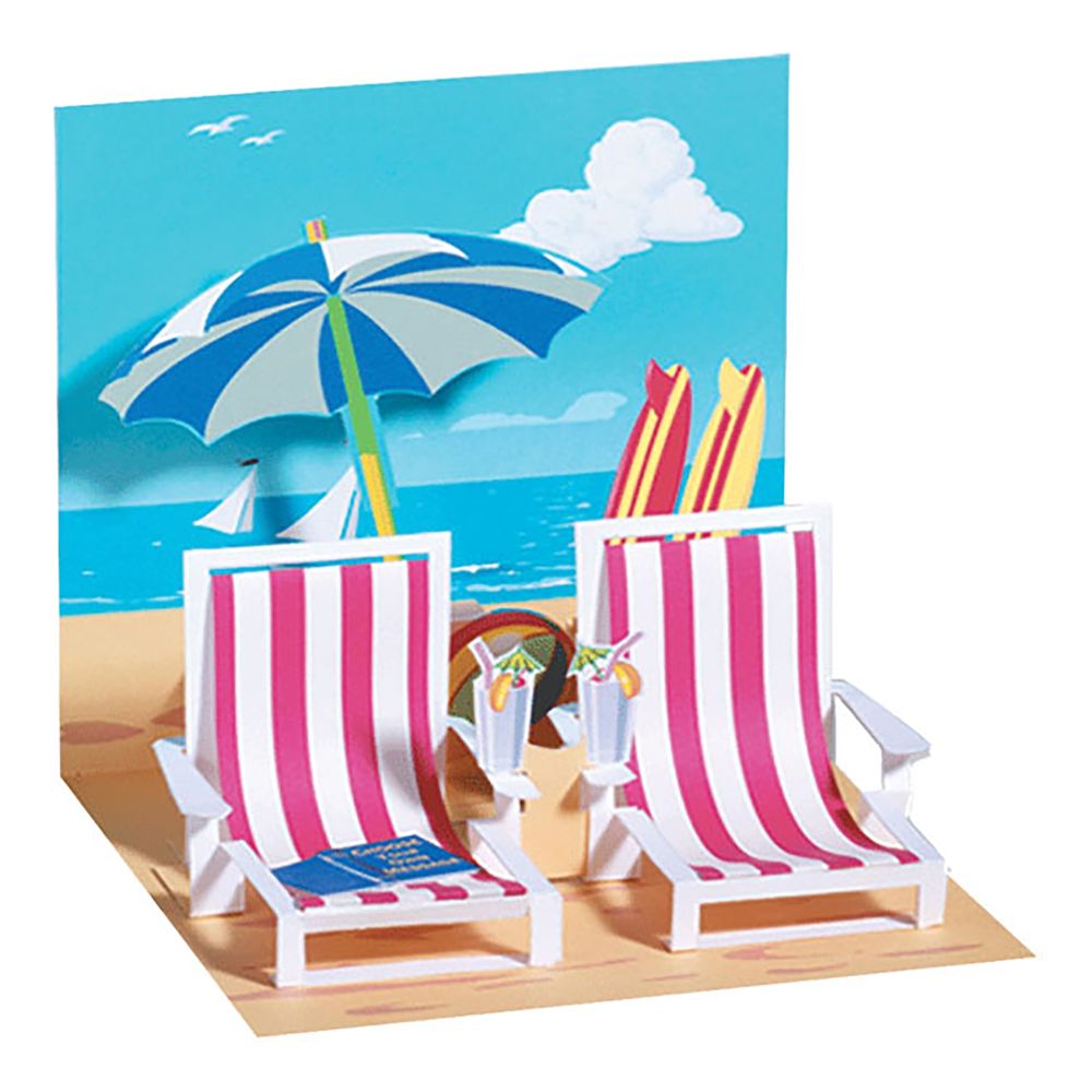 Pop-Up Kort Strandstole