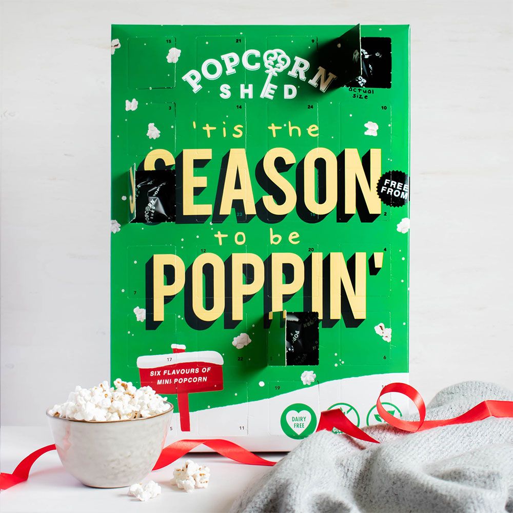 Popcorn Shed Vegansk Popcorn Julekalender