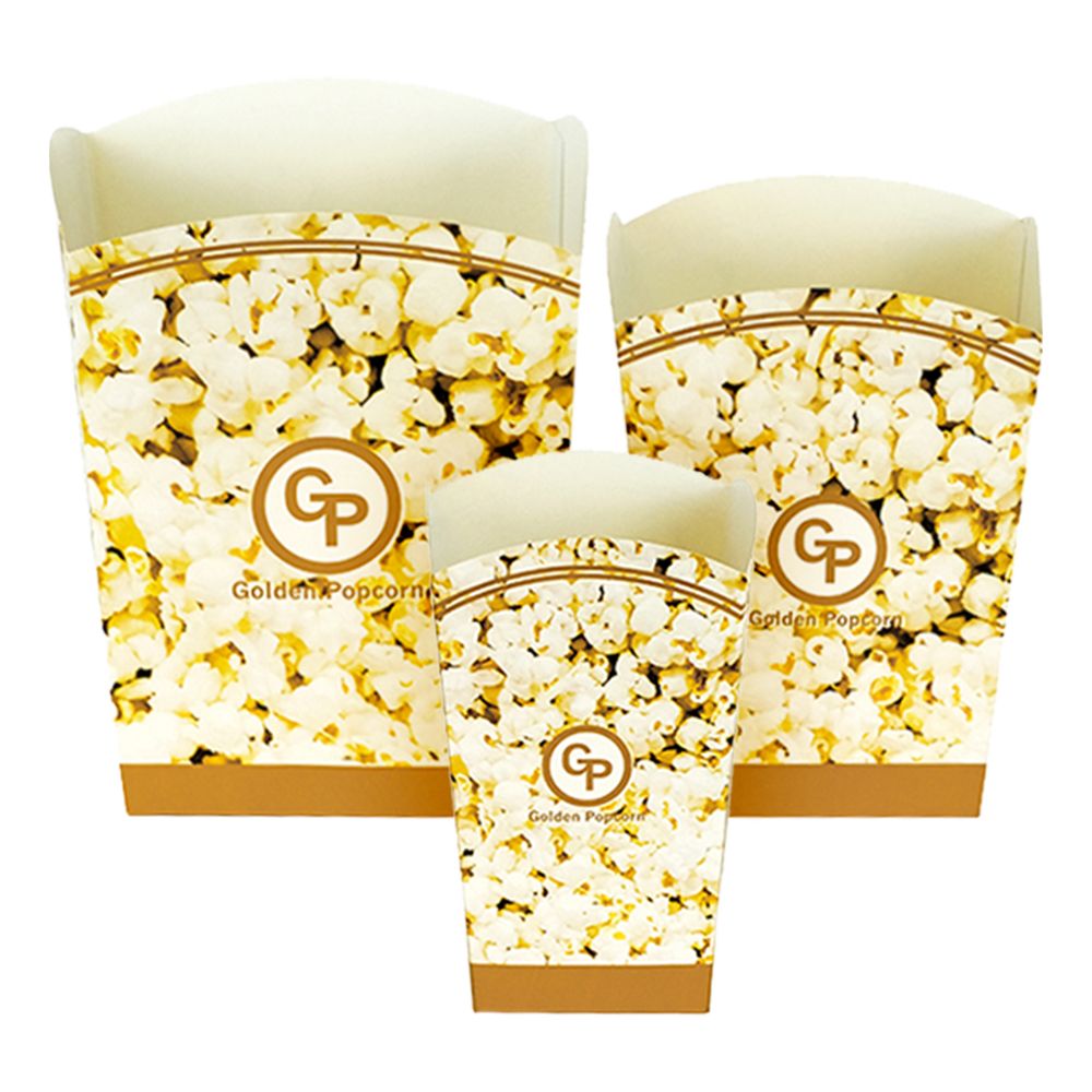 Popcornbägare Golden Popcorn