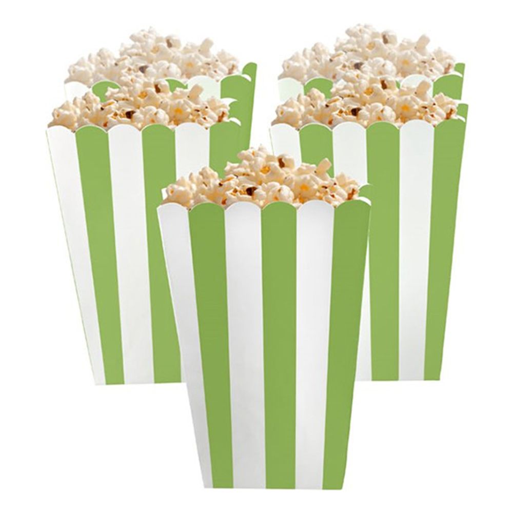 Popcornastia Vihreä Raidallinen