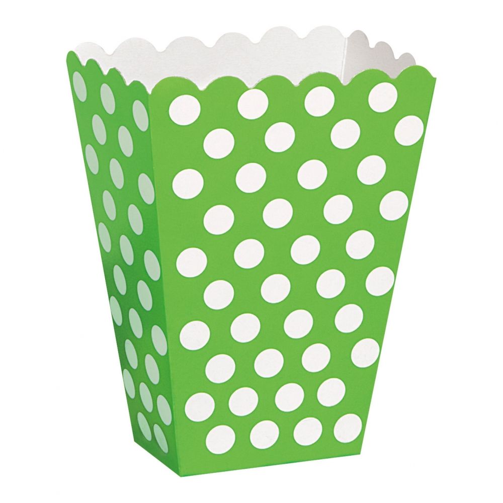 Popcornpikari Limenvihreä Pilkullinen