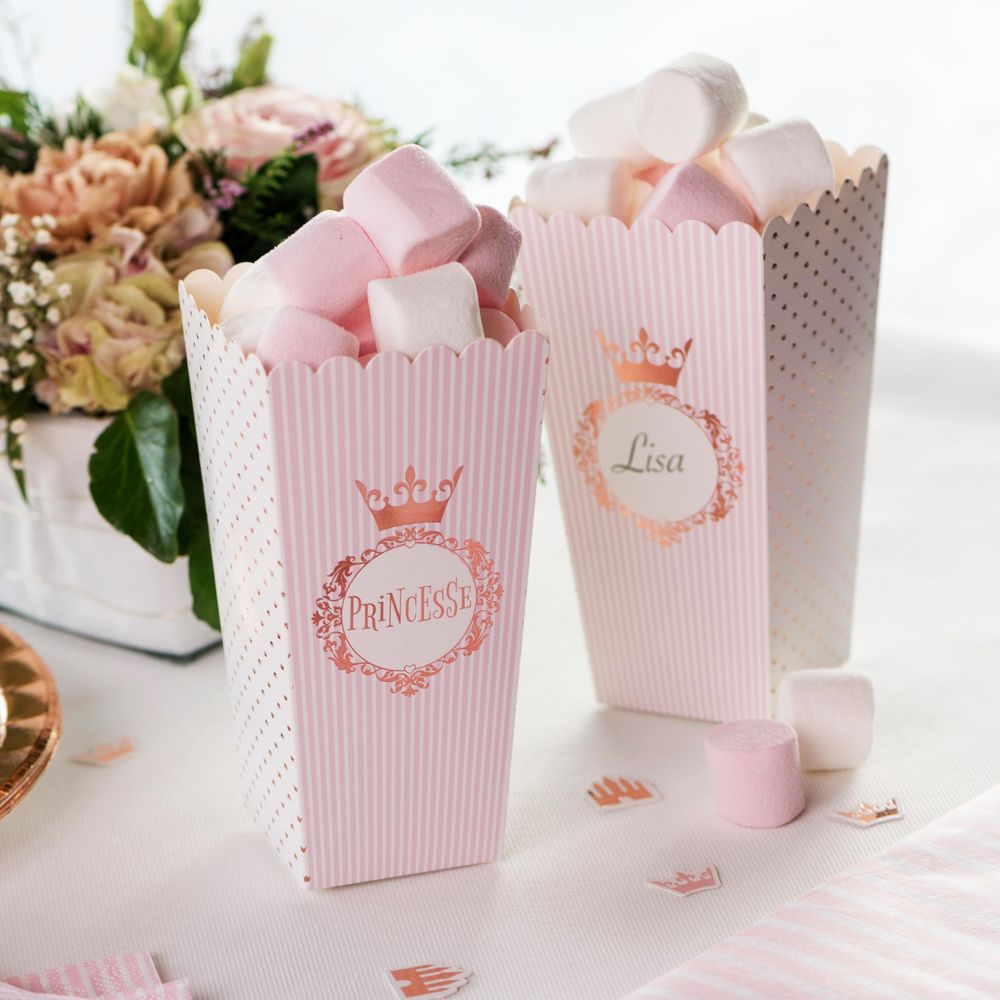 Popcornbägare Princesse Roséguld
