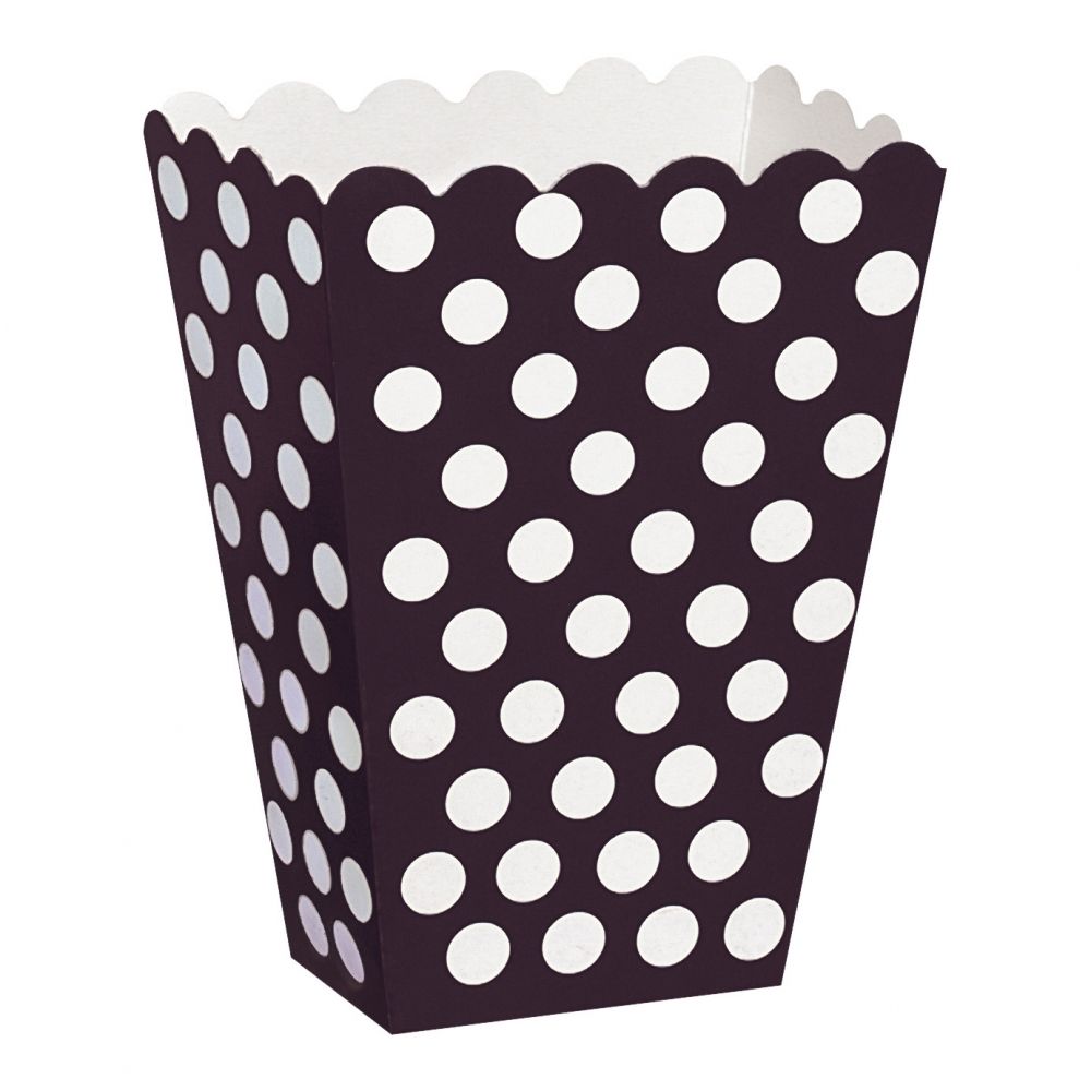 Popcornbeger Svarte Prikkete